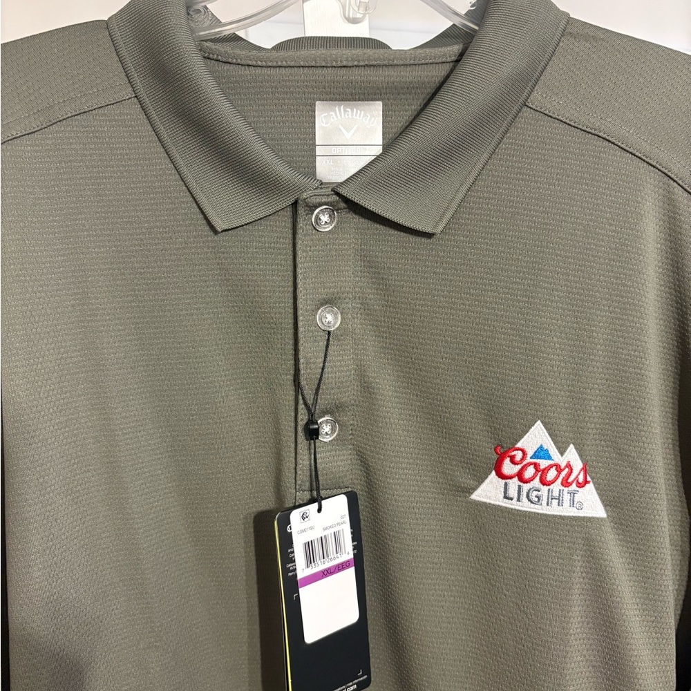 Coors Light Callaway Polo Men’s 2Xl